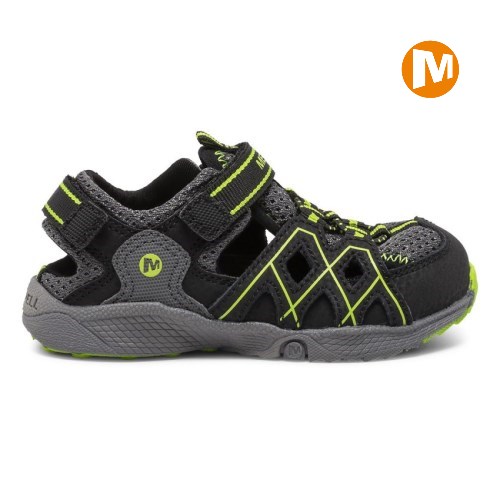 Merrell Hydro Quench Jr. Sandalen Kinder Schwarz [DE-NCGIW]